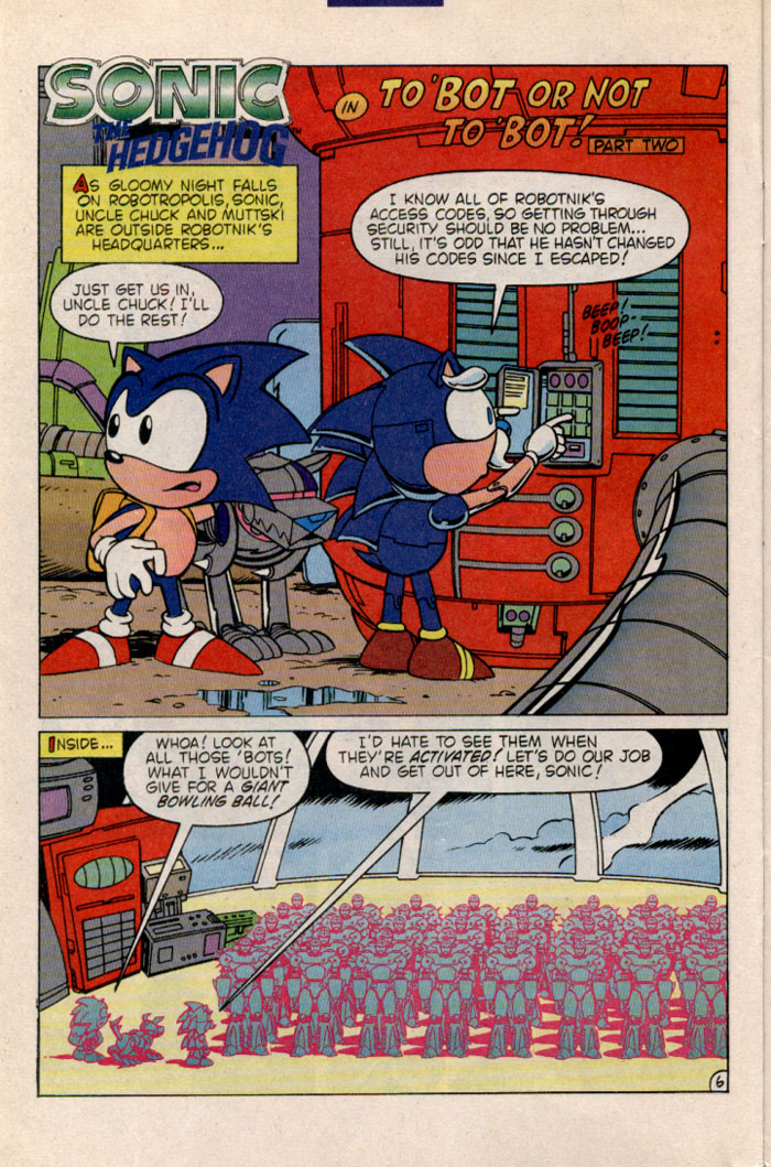 Sonic - Archie Adventure Series May 1996 Page 6